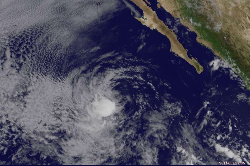 NASA s GOES-West Satellite Captures Rapid Dissipation of Tropical Storm Jova