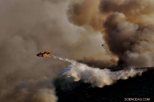 Greece Appeals to EU for Air Support to Fight Wildfires
