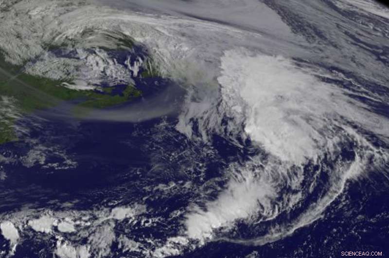 Satellite Data Reveals Hurricane Gert Weakened by Wind Shear