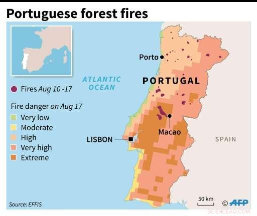 Portugal Wildfires: 2,000 Villagers Trapped, Rescue Efforts Intensify