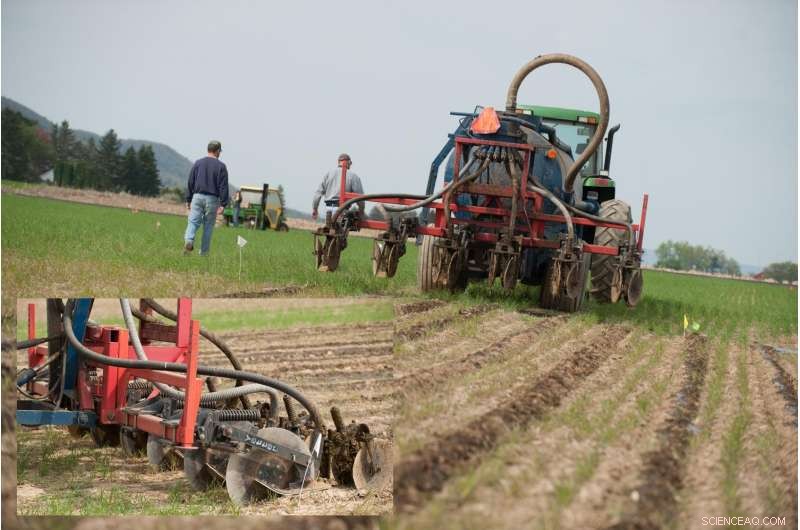 Subsurface Injection of Manure Significantly Lowers Estrogen Leaching into Waterways