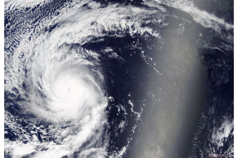 NASA Captures Major Hurricane Kenneth in the Eastern Pacific