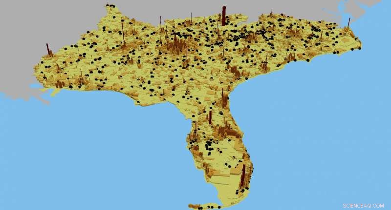 High-Resolution Modeling Reveals Urban Impact on River Ecosystems
