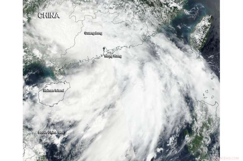 NASA Satellite Captures Tropical Storm Pakhar’s Impact After Landfall