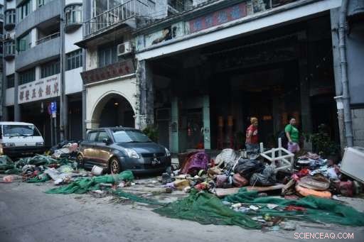 Macau Reports Nine Fatalities After Typhoon Hato Impact