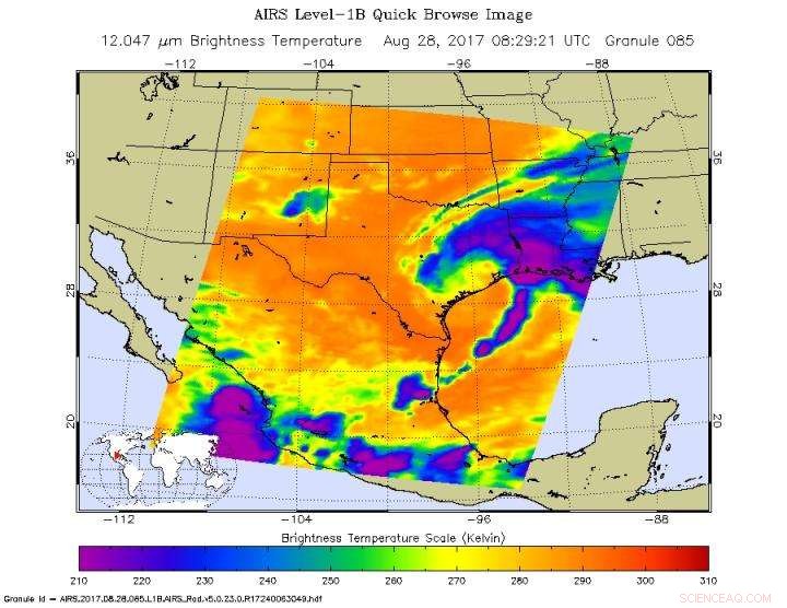 NASA Tracks Tropical Storm Harvey’s Return to the Gulf of Mexico