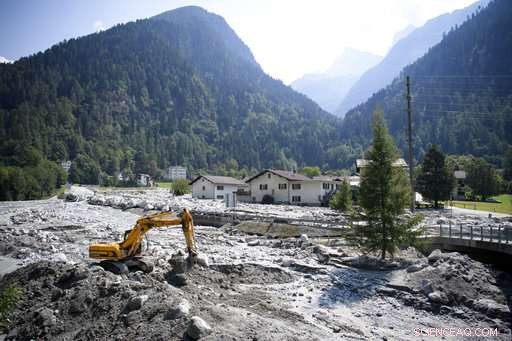 Climate Change Identified as Driver Behind Swiss Mudslide