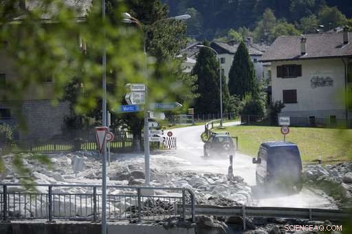 Climate Change Identified as Driver Behind Swiss Mudslide