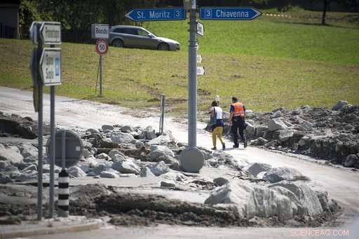 Climate Change Identified as Driver Behind Swiss Mudslide