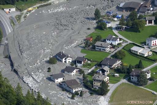 Climate Change Identified as Driver Behind Swiss Mudslide