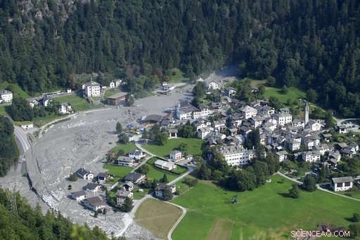 Climate Change Identified as Driver Behind Swiss Mudslide