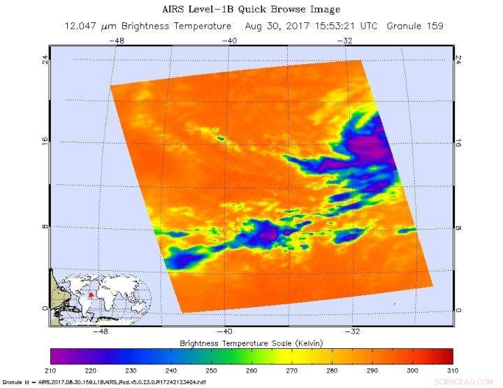 GPM Satellite Detects Tropical Storm Irma Forming Near Cape Verde Islands