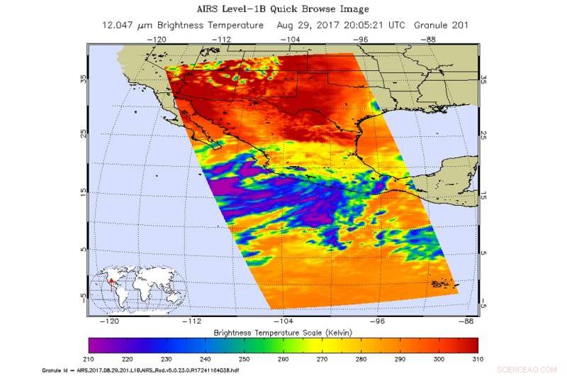 NASA Detects 14th Potential Tropical Cyclone in Eastern Pacific