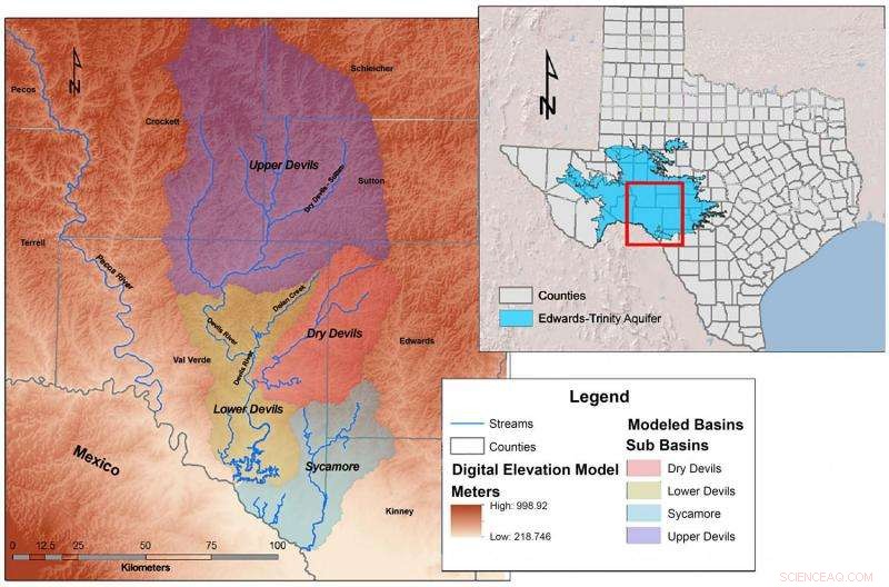 New Study Shows Strong Link Between Devils River Flow and Edwards‑Trinity Aquifer Groundwater