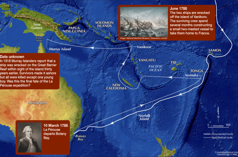 ANU Anthropologist Finds Clue That Could Uncover the Fate of Comte de La Pérouse