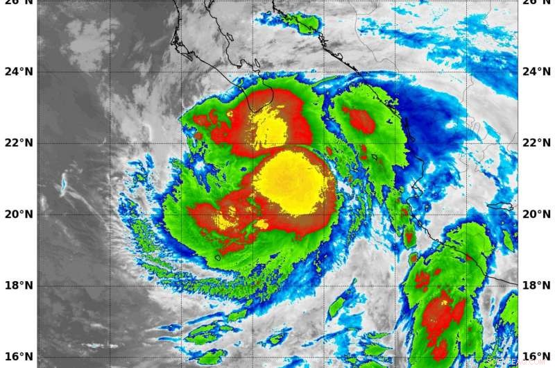 NASA Detects Intense Thunderstorms at the Core of Tropical Storm Lidia