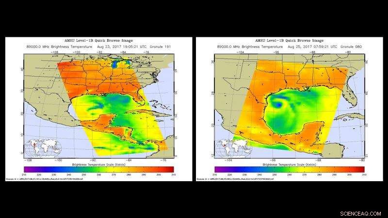 NASA Satellite Images Trace Hurricane Harvey’s Rapid Evolution