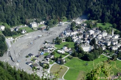 Swiss Alps Landslides Prompt Evacuations, Threatening Villages