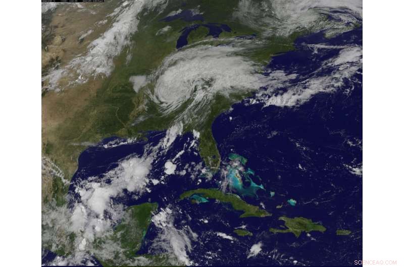 NOAA Satellite Tracks Post‑Tropical Cyclone Harvey Over Ohio Valley