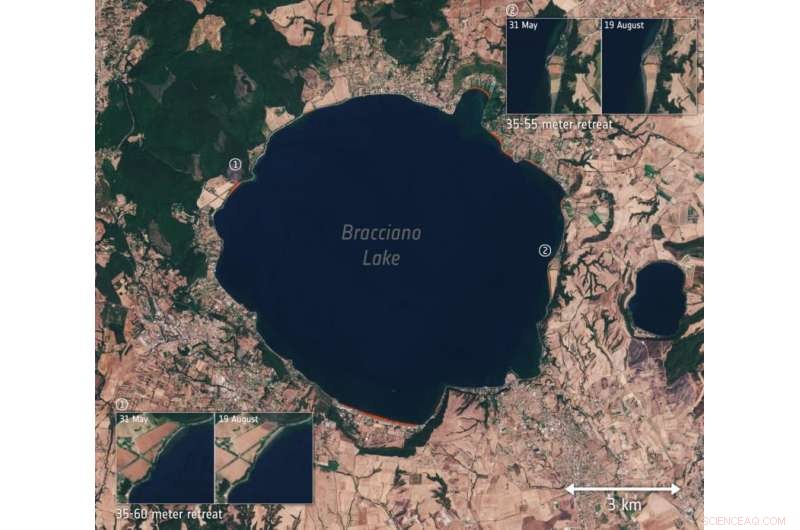 Space Observations Reveal Italy s Drought Conditions