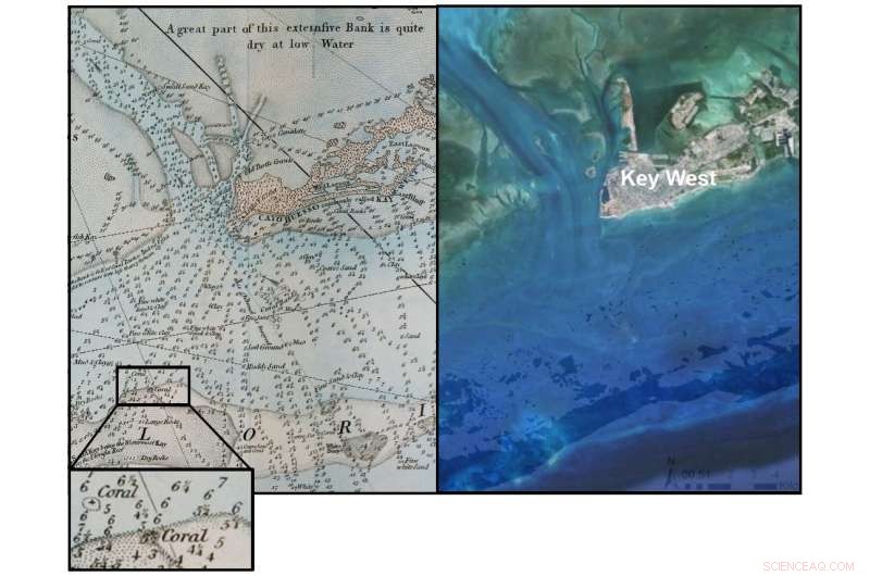 18th-Century Nautical Charts Reveal Coral Reef Decline