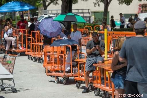 Florida Faces Fuel Shortages and Traffic Bottlenecks Amid Hurricane Irma Evacuations