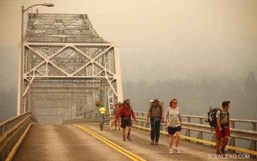 Wildfire Smoke Chokes the West, Yet Bolsters Firefighters