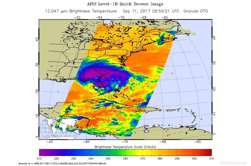 NASA’s Suomi NPP Satellite Captures Night‑and Day Views of Hurricane Irma
