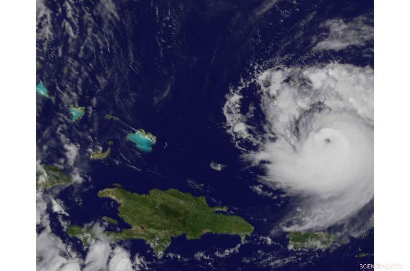 NASA Tracks Hurricane Jose as It Passes the Leeward Islands