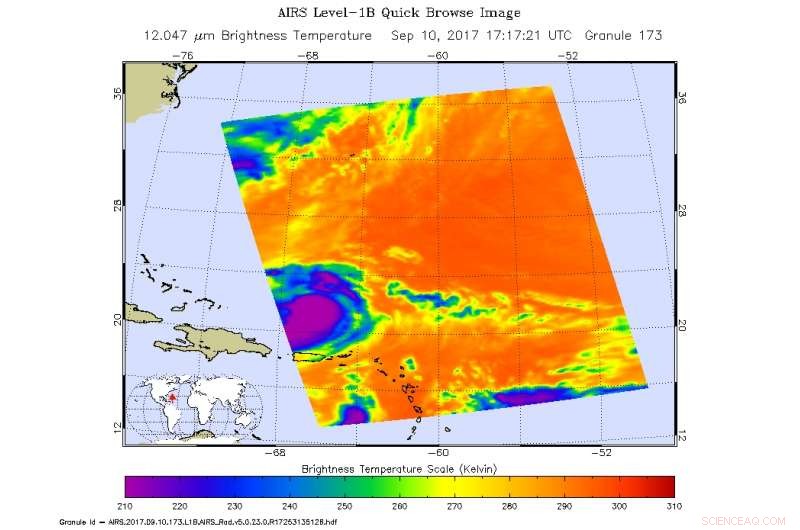 NASA Sheds Light on Hurricane Jose’s Cloud‑Filled Eye