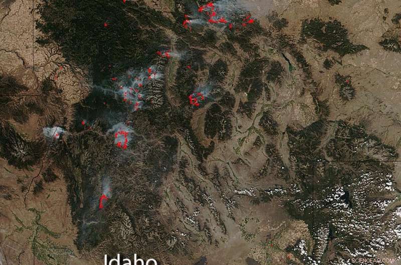 Idaho Confronts Massive Wildfires Across the State