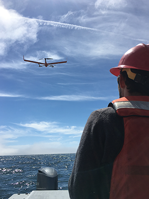 Using UAVs to Detect Subsea Environmental Changes