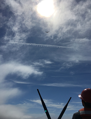 Using UAVs to Detect Subsea Environmental Changes