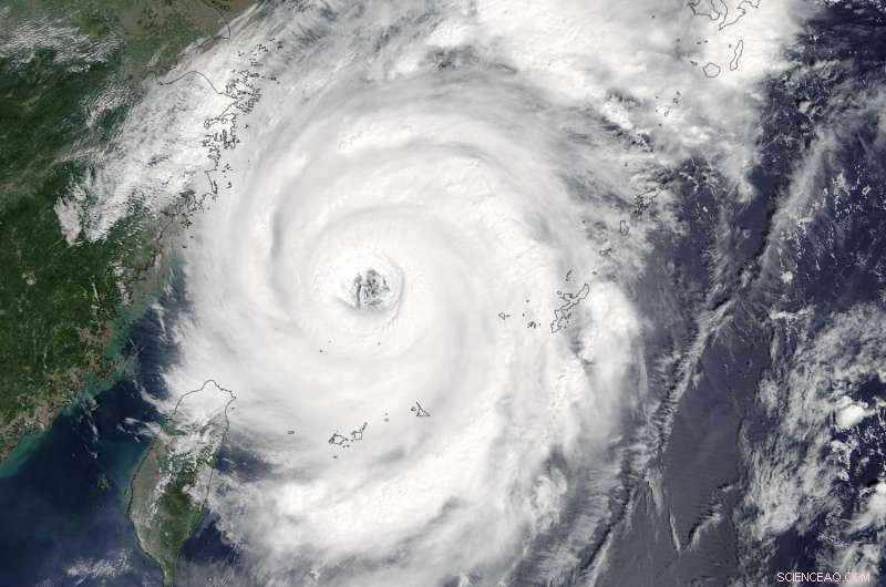 NASA’s Terra Satellite Captures Majestic Eye of Typhoon Talim