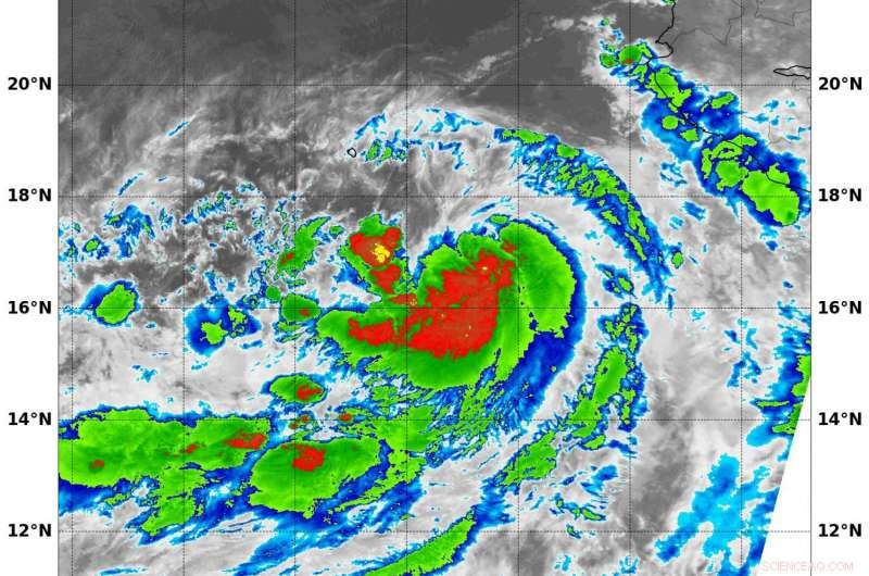 NASA Detects Eastern Pacific Tropical Storm Norma Development