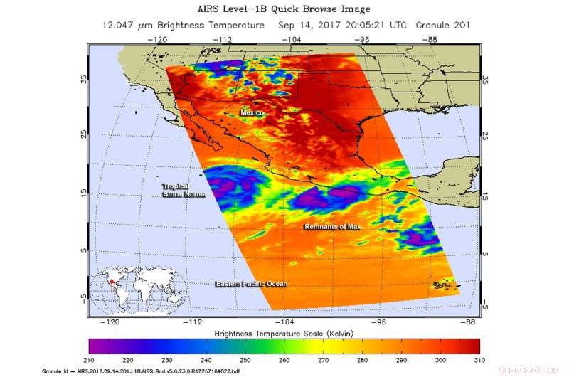 NASA Tracks Hurricane Max: Landfall and Subsequent Weakening