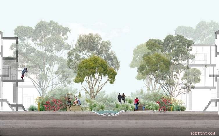 Transforming Suburban Drainage: Recreating Living Streams for Sustainable Communities