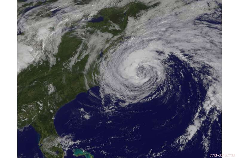 NASA Monitors Hurricane Jose Drifting Along U.S. East Coast