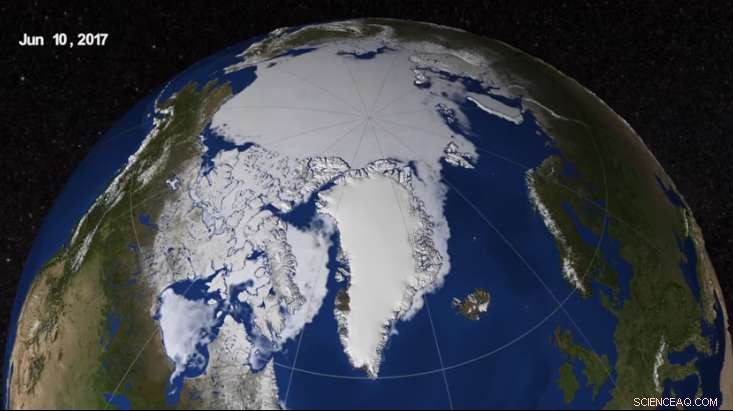 Arctic Sea Ice Reaches Eighth‑Lowest Extent in 2023, NASA Reports