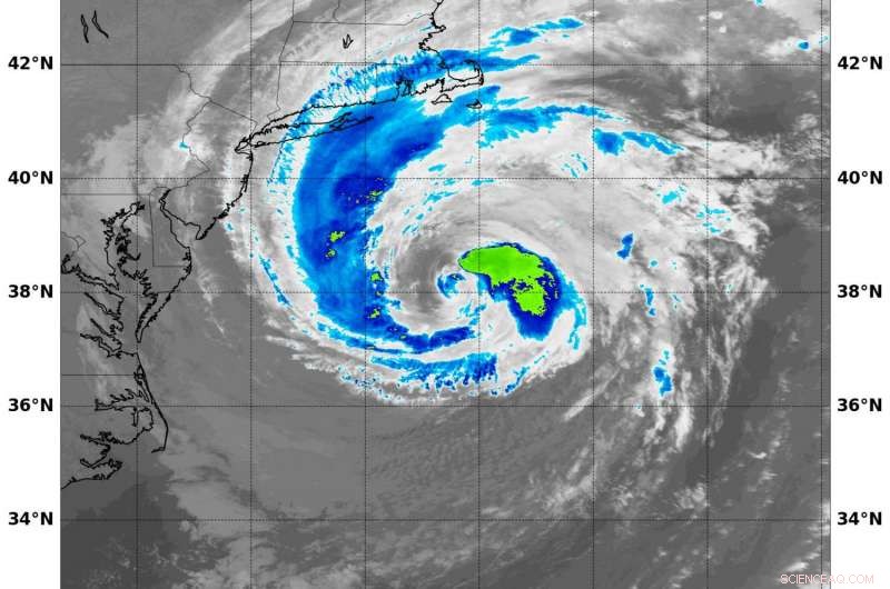 NASA’s Aqua Satellite Provides Infrared Insight into Tropical Storm Jose