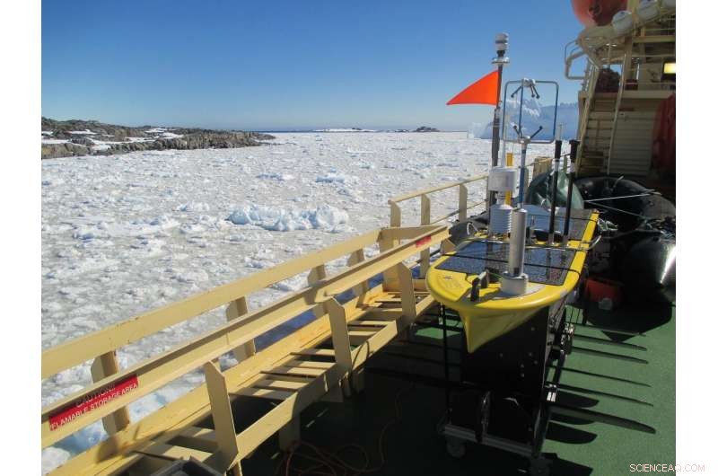 Wave Glider Navigates Stormy Drake Passage, Charting Antarctic Waters