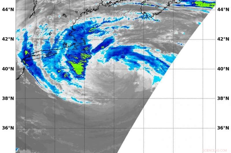NASA Tracks Powerful Tropical Storm Jose Hovering Off Massachusetts Coast