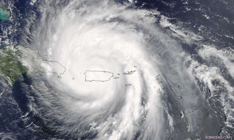 NASA Measures Hurricane Maria’s Torrential Rainfall and Observes Eye Re‑opening
