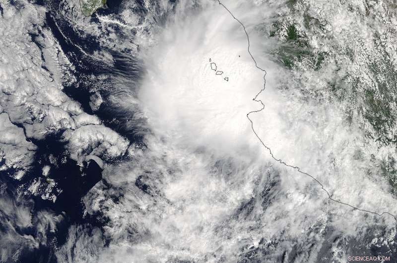 NASA Tracks Tropical Depression Pilar Near Mexico’s Coast
