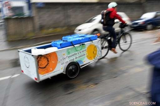 Nantes’ Eco-Cyclists Gain UN Spotlight for Sustainable Food Waste Collection