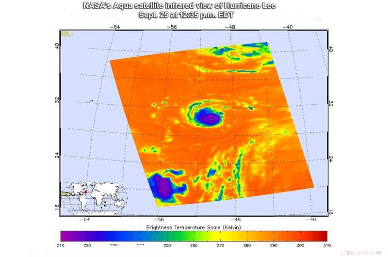 NASA Satellite Data Reveals Hurricane Lee’s Intensifying Strength