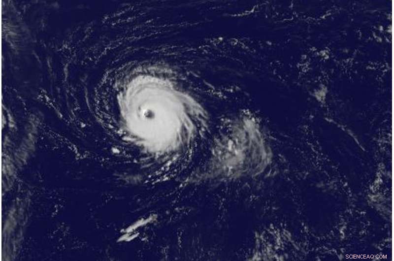 NASA Satellite Captures Small Yet Powerful Hurricane Lee in Central Atlantic