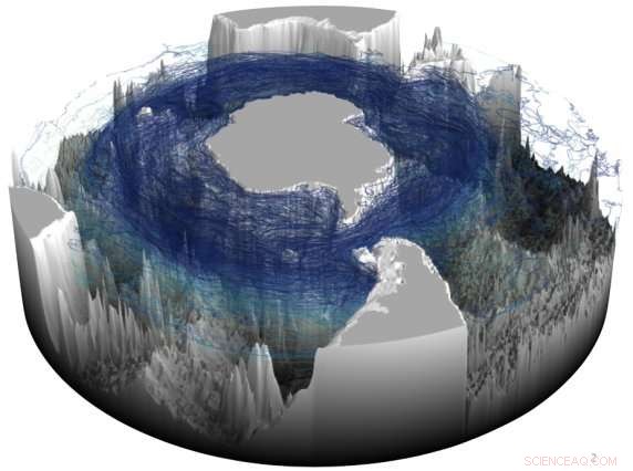 Deep Waters Spiral Upward Around Antarctica, Unveiling Oceanic Circulation Patterns