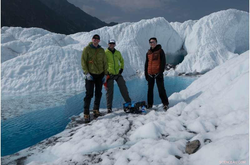NASA Robots Explore Alaska’s Matanuska Glacier to Test Underwater Mapping Tech