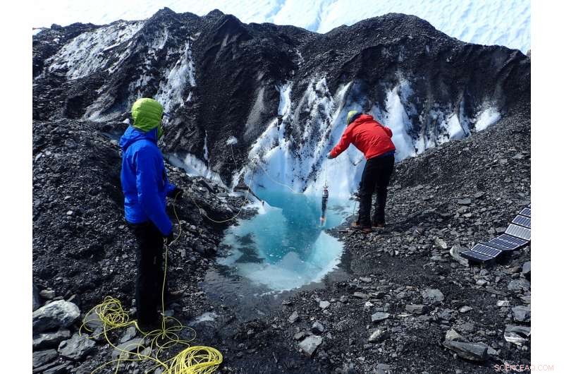 NASA Robots Explore Alaska’s Matanuska Glacier to Test Underwater Mapping Tech